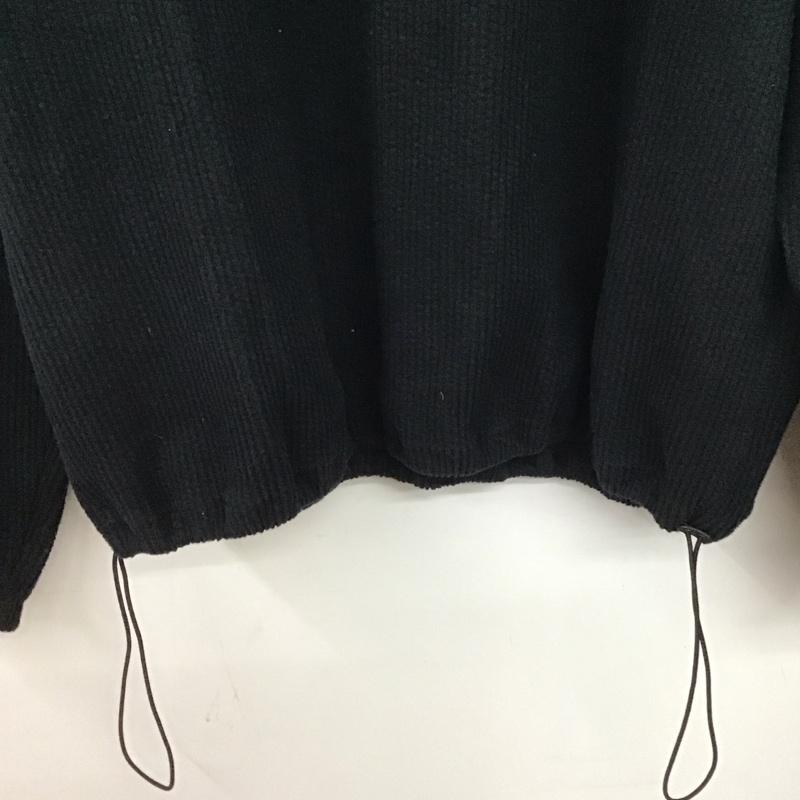 ハレ HARE カットソー 長袖 長袖カットソー 無地カットソー クルーネック M 無地 黒 / ブラック /  メンズ USED 古着 中古 10146823