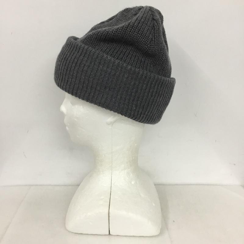 ラストリゾートエービー Last Resort AB 帽子 ニット帽 LR DOUBLE FOLD MERINO BEANIE ロゴ、文字 灰 / グレー /  メンズ USED 古着 中古 10131362