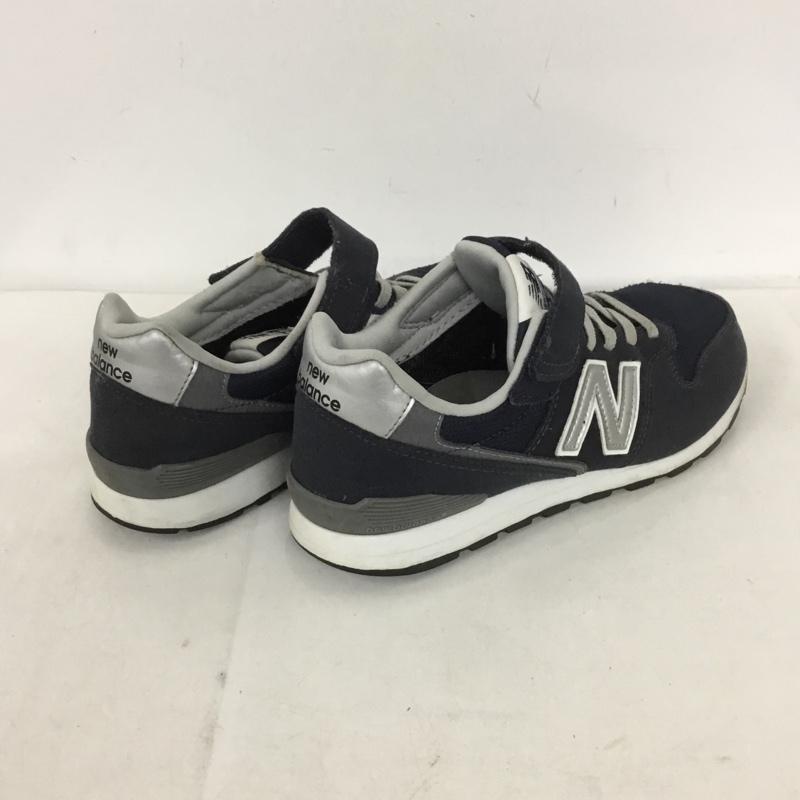ニューバランス New Balance スニーカー スニーカー YV996CNV キッズシューズ ジュニアシューズ 24cm 24.0cm ロゴ、文字 紺 / ネイビー /  レディース USED 古着 中古 10133905