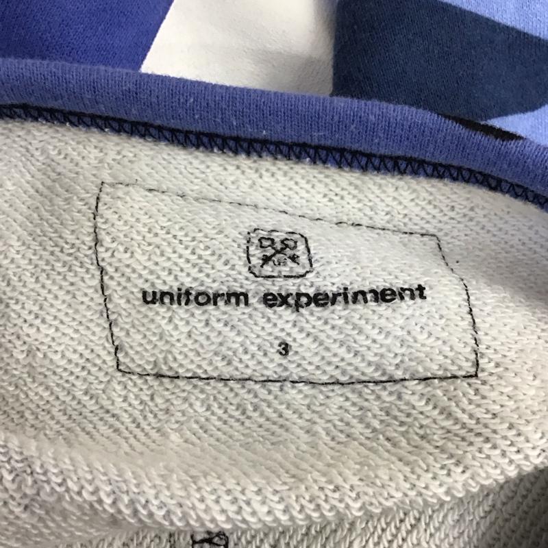 ユニフォームエクスペリメント uniform experiment カットソー 長袖 長袖カットソー クルーネックカットソー ロングスリーブカットソー プリントTシャツ 3 ロゴ、文字 マルチカラー / マルチカラー /  メンズ USED 古着 中古 10122110