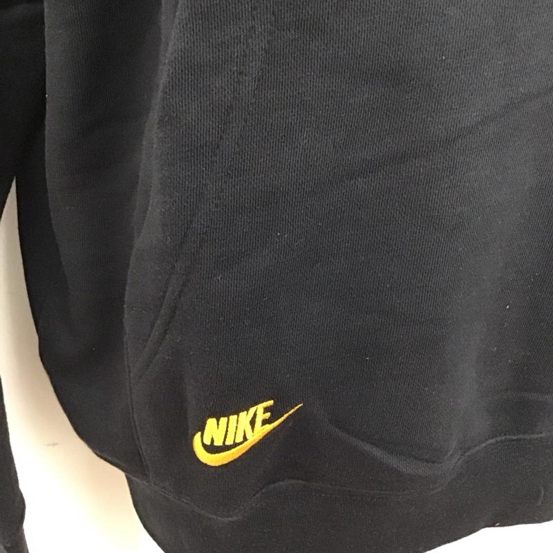 ナイキ NIKE パーカー 長袖 dd4667-010 パッチプルオーバー パーカー クラブフリース 長袖パーカー XXL ロゴ、文字 黒 / ブラック /  メンズ USED 古着 中古 10120626
