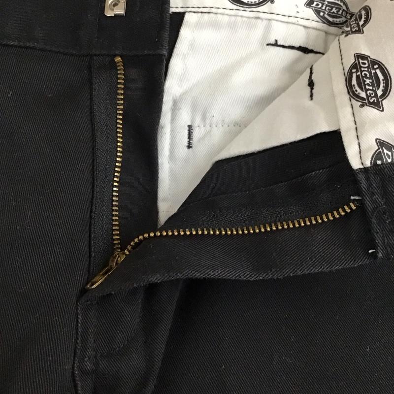 ディッキーズ Dickies パンツ ショートパンツ ショートパンツ ハーフパンツ カジュアルパンツ 32インチ 無地 黒 / ブラック /  メンズ USED 古着 中古 10116558