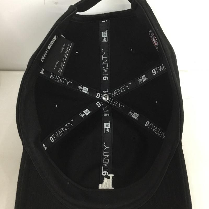 ニューエラ NEW ERA 帽子 キャップ ロサンゼルス ドジャース 9TWENTY ロゴ、文字 黒 / ブラック /  メンズ USED 古着 中古 10125212