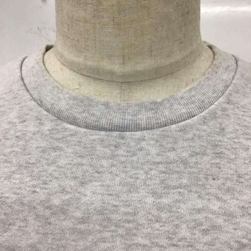パラグラフ Paragraph トレーナー 長袖 カレッジロゴ スウェット ロゴ、文字 灰 / グレー /  メンズ USED 古着 中古 10121321