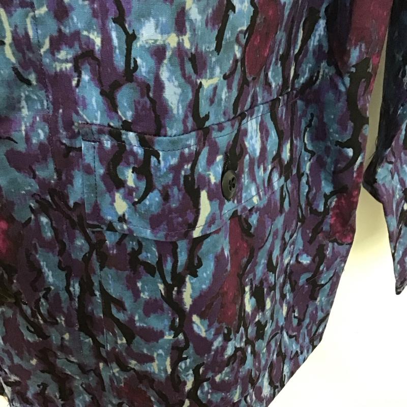 サウスツーウェストエイト South2 West8 シャツ、ブラウス 長袖 長袖シャツ 総柄シャツ カラーシャツ ポケットシャツ M 総柄 マルチカラー / マルチカラー /  メンズ USED 古着 中古 10125517