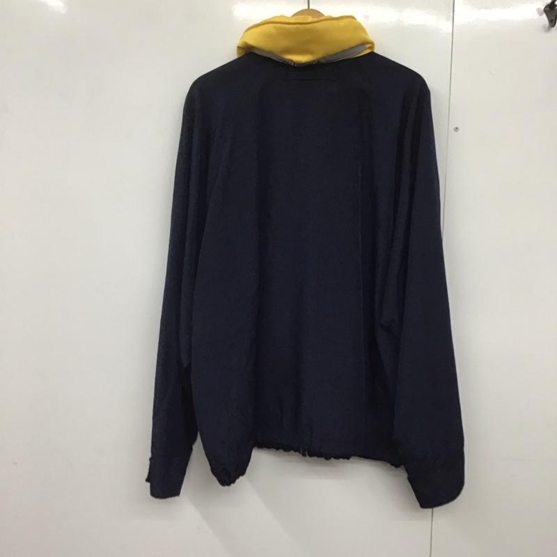 ノーティカ NAUTICA ジャケット、上着 ジャンパー、ブルゾン ジップアップジャケット ジャンパー アウター スタンドネック XL 無地 紺 / ネイビー /  メンズ USED 古着 中古 10143163