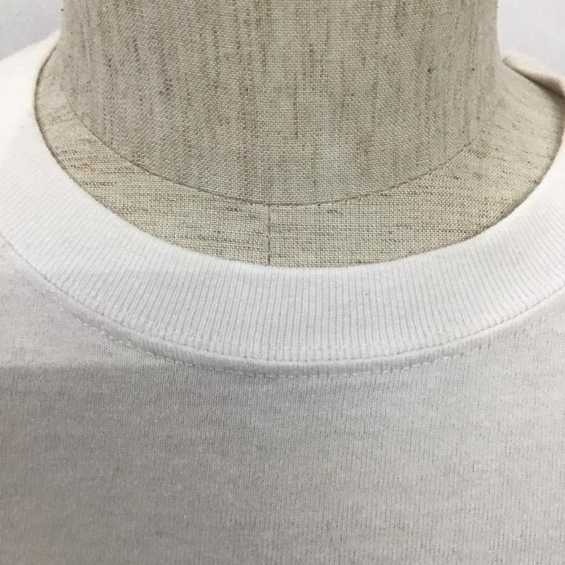 ベンデイビス BEN DAVIS Tシャツ 半袖 C-0580063 CollegeLogoBigS/STee ビッグシルエットオーバーサイズ プリントTシャツ M プリント 白 / ホワイト /  メンズ USED 古着 中古 10110731