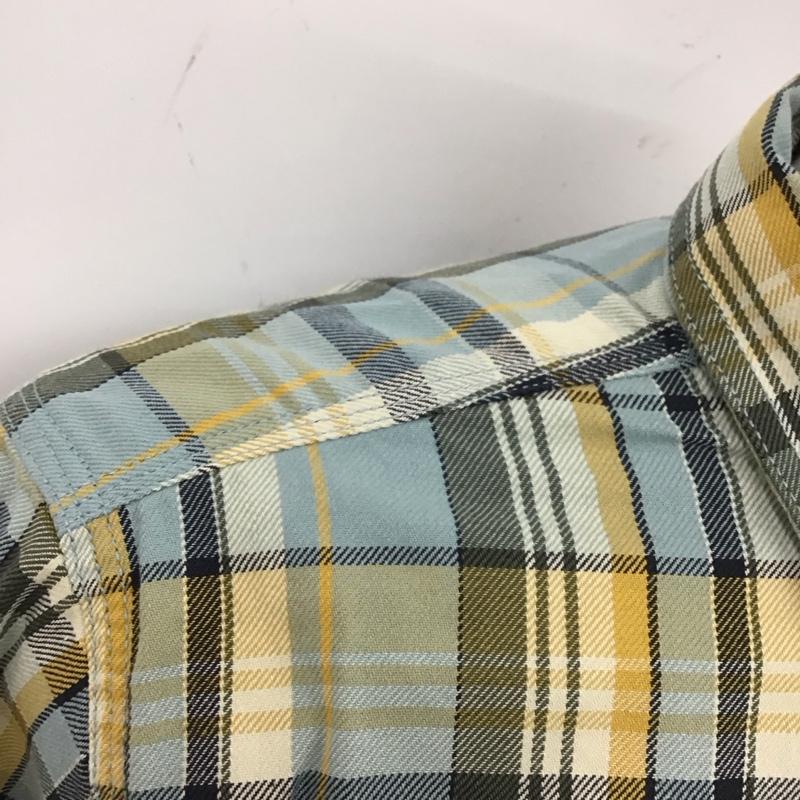 エディーバウアー Eddie Bauer シャツ、ブラウス 長袖 長袖シャツ カラーシャツ ポケットシャツ 長袖カットソー チェックシャツ S チェック マルチカラー / マルチカラー /  メンズ USED 古着 中古 10112782