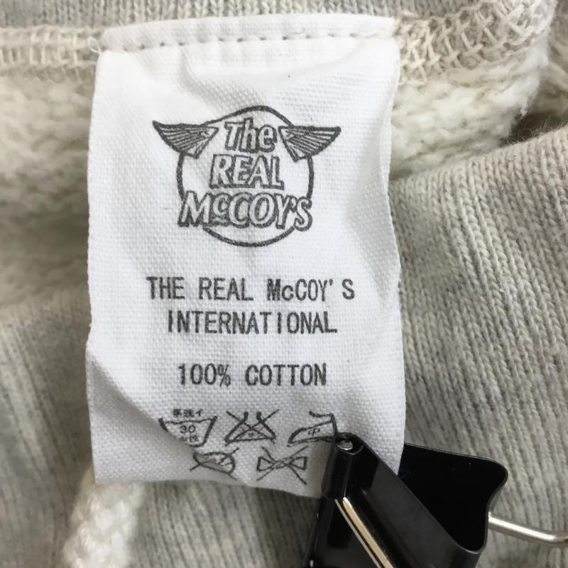 ザ・リアルマッコイズ・インターナショナル REAL McCOY S パンツ ワークパンツ、ペインターパンツ USAAF アメリカ陸軍航空軍　スウェットパンツ L ロゴ、文字 灰 / グレー /  メンズ USED 古着 中古 10143875