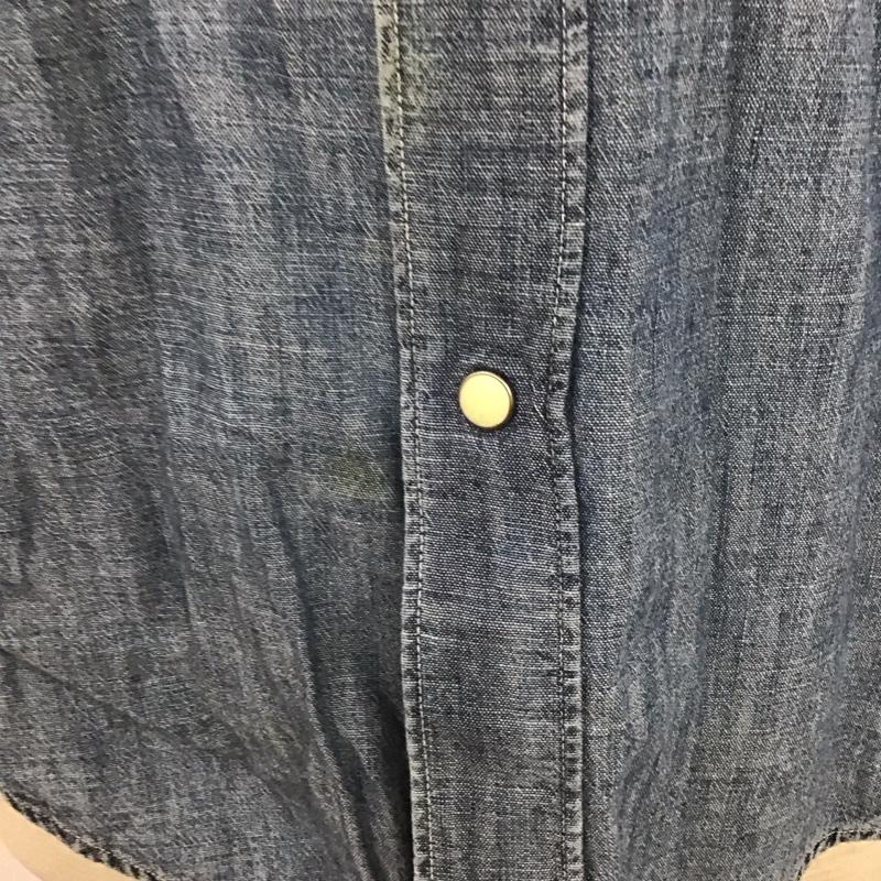 フォーティーファイブアールピーエム 45RPM シャツ、ブラウス 長袖 長袖シャツ デニムシャツ カジュアルシャツ カラーシャツ 3 無地 インディゴ / インディゴ /  メンズ USED 古着 中古 10106833