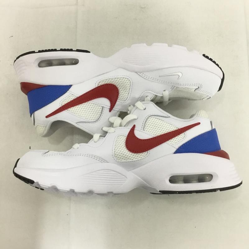 ナイキ NIKE スニーカー スニーカー CJ1670 100 AIR MAX FUSION 27.5cm 箱有 27.5cm ロゴ、文字 白 / ホワイト / X 青 / ブルー / X 赤 / レッド /  メンズ USED 古着 中古 10137992
