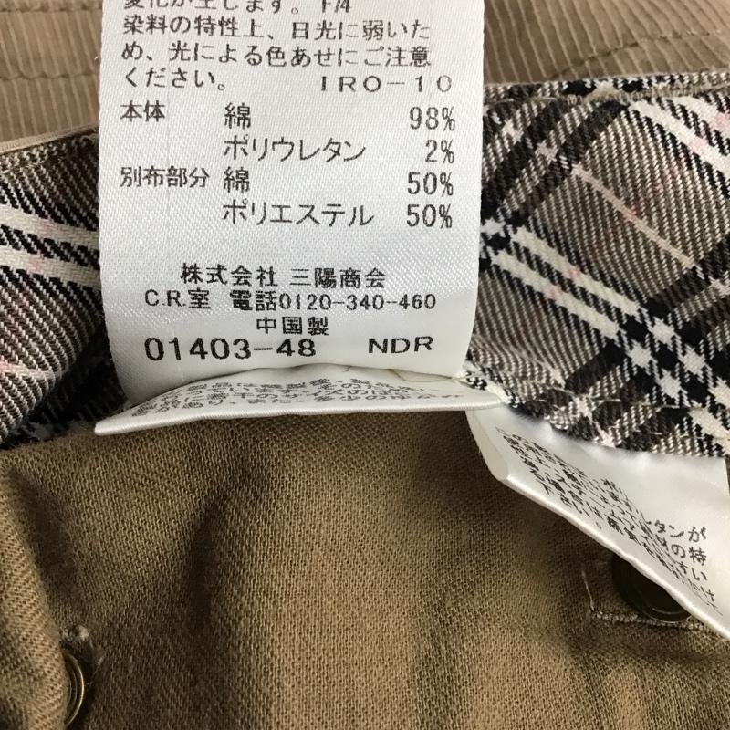 バーバリーブルーレーベル BURBERRY BLUE LABEL パンツ ショートパンツ FQ531-217-50 38 ワンポイント ベージュ / ベージュ /  レディース USED 古着 中古 10115102