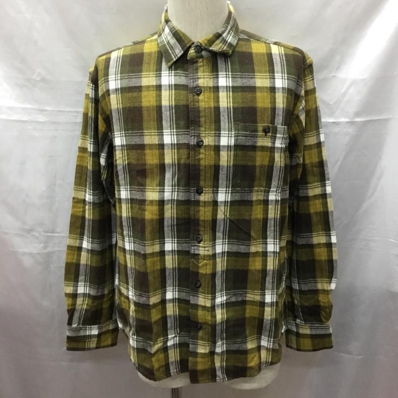 エディーバウアー Eddie Bauer シャツ、ブラウス 長袖 長袖シャツ カラーシャツ ポケットシャツ 長袖カットソー チェックシャツ S チェック マルチカラー / マルチカラー /  メンズ USED 古着 中古 10114807