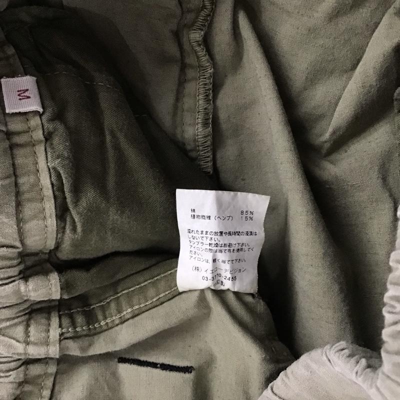 ゴーヘンプ GOHEMP パンツ ワークパンツ、ペインターパンツ カーゴパンツ M ロゴ、文字 カーキ / カーキ /  メンズ USED 古着 中古 10144052