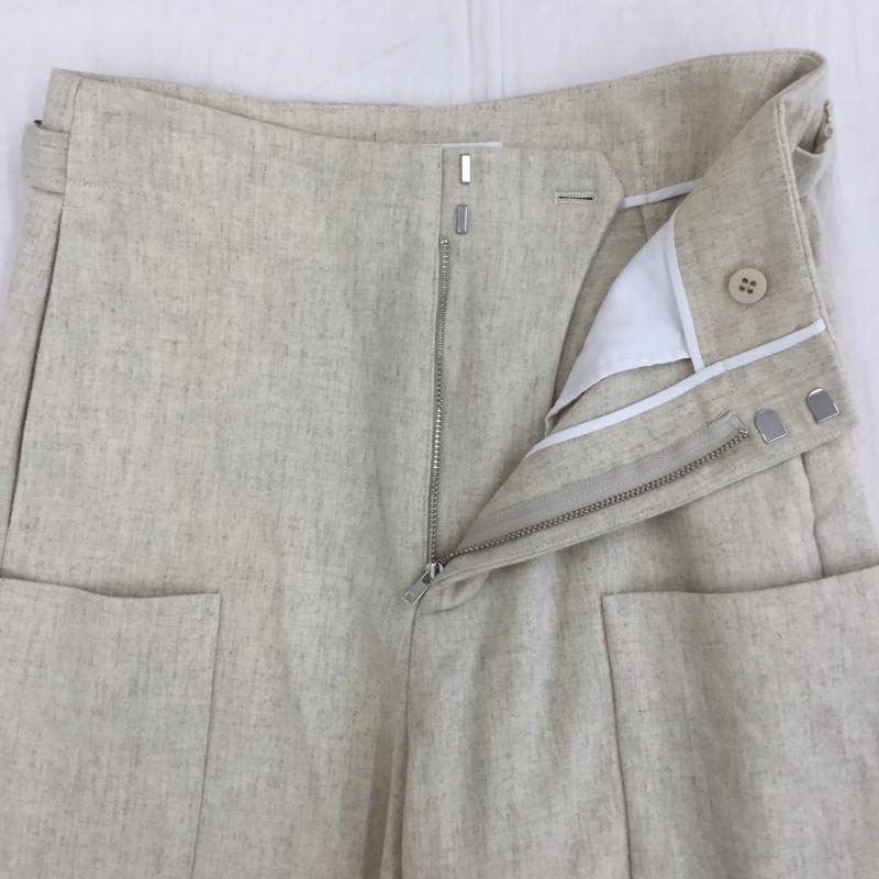 マカフィー MACPHEE パンツ スラックス 34 無地 ベージュ / ベージュ /  レディース USED 古着 中古 10139904