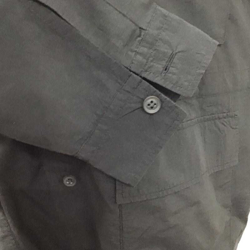 ハレ HARE シャツ、ブラウス 長袖 ha020174tr サファリシャツ FREE 無地 黒 / ブラック /  メンズ USED 古着 中古 10123339