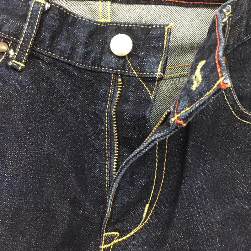 デリシャス DELICIOUS パンツ デニム、ジーンズ デニムパンツ スリムパンツ ジーンズ カジュアルパンツ ストレートパンツ 3 無地 インディゴ / インディゴ /  メンズ USED 古着 中古 10111660