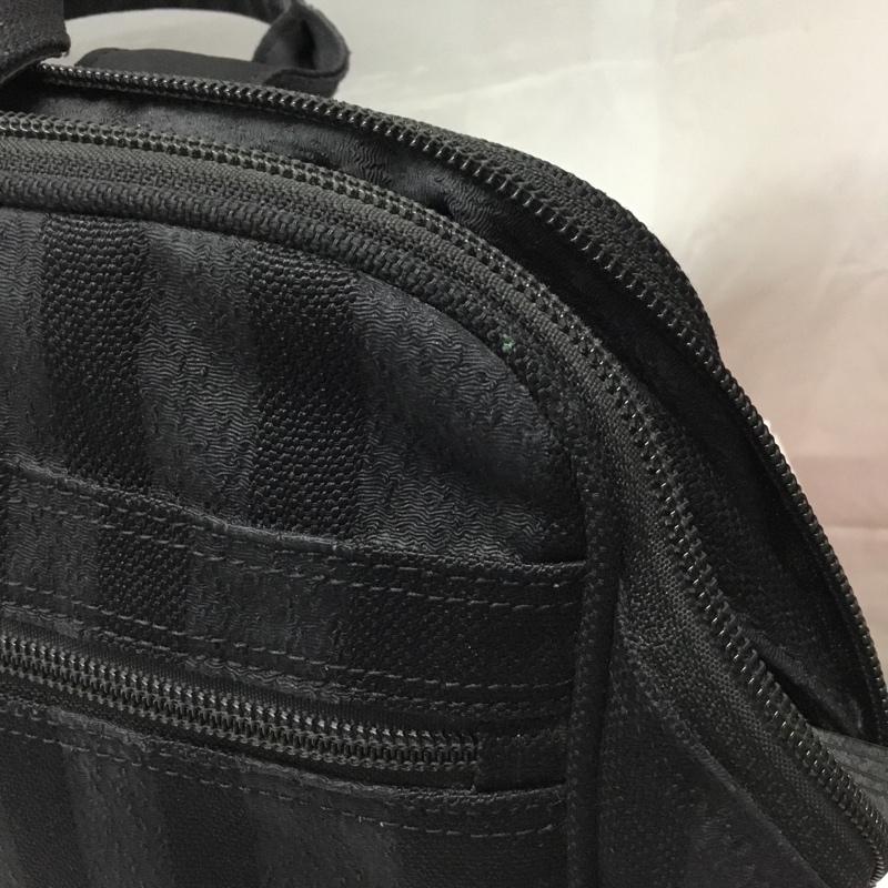 ポーター PORTER ハンドバッグ ハンドバッグ 10周年 ストライプ ロゴ、文字 紺 / ネイビー /  メンズ USED 古着 中古 10112852