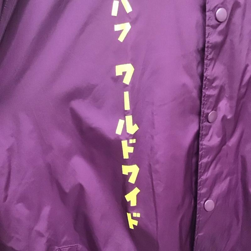 ハフ HUF ジャケット、上着 ジャケット、ブレザー ナイロンジャケット カジュアルジャケット アウター godzilla XL プリント えんじ / ワインレッド /  メンズ USED 古着 中古 10129045