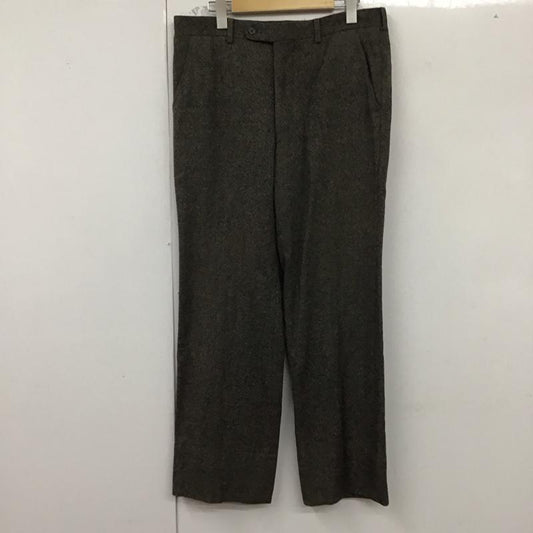 クリスチャンディオール Christian Dior パンツ スラックス スラックスパンツ ワイドパンツ カジュアルパンツ 無地 茶 / ブラウン /  メンズ USED 古着 中古 10128771