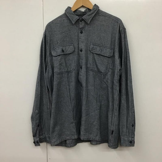 パタゴニア patagonia シャツ、ブラウス 長袖 長袖シャツ 無地シャツ カラーシャツ L  インディゴ / インディゴ /  メンズ USED 古着 中古 10130542