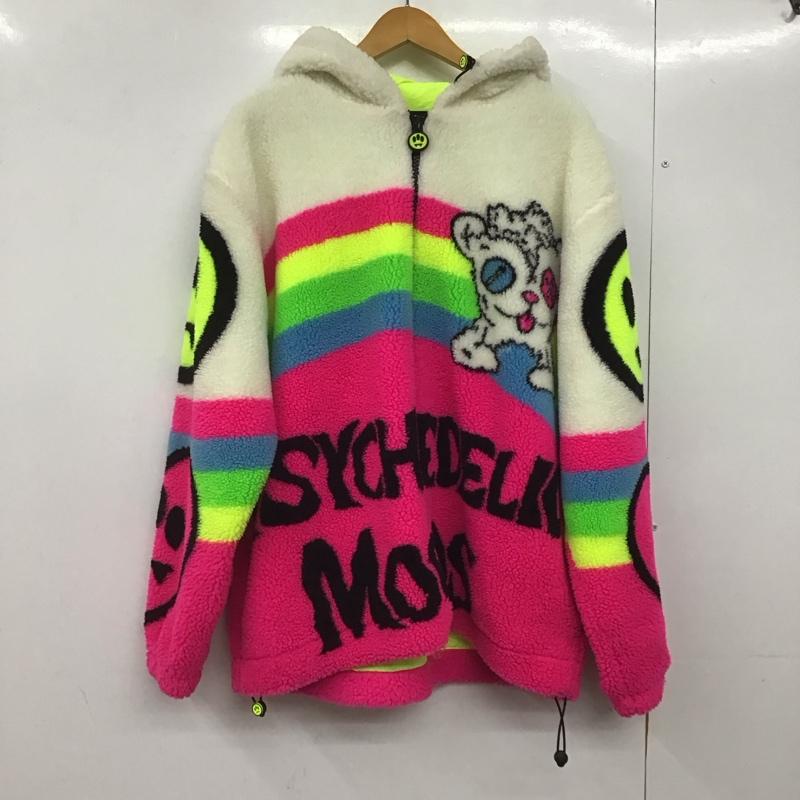 バロー BARROW ジャケット、上着 ジャンパー、ブルゾン ボアパーカー フリース M 総柄 マルチカラー / マルチカラー /  メンズ USED 古着 中古 10146372