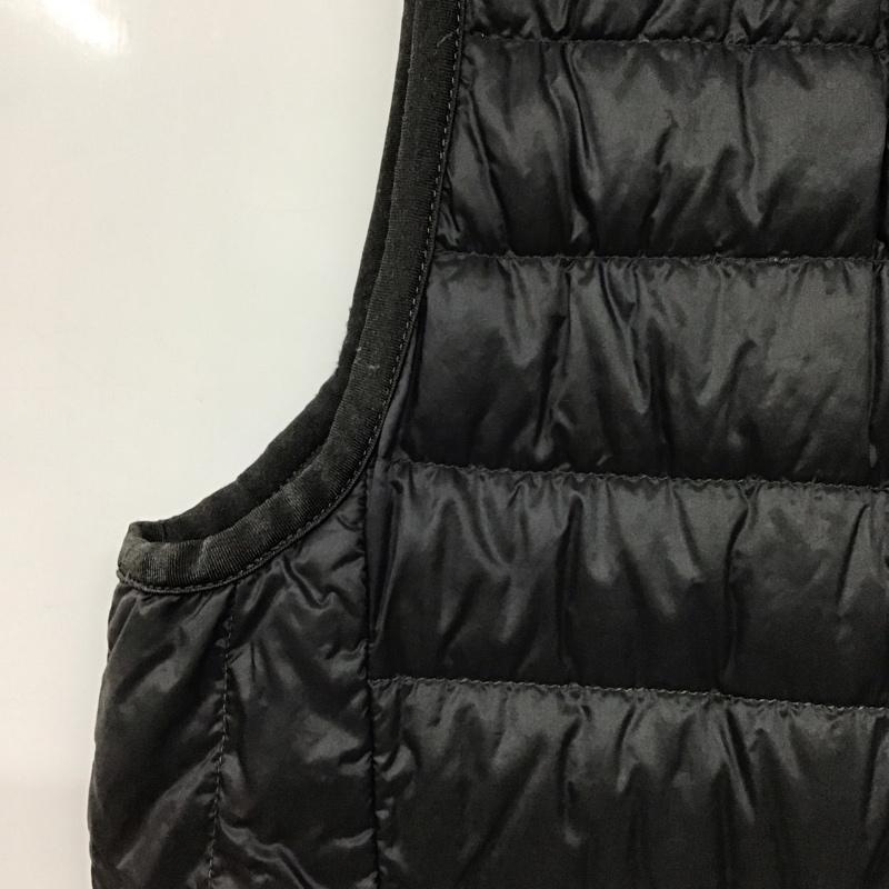 ユニクロ UNIQLO ベスト ベスト 311-079120 ウルトラライトダウンベスト ジップアップベスト 無地 黒 / ブラック /  メンズ USED 古着 中古 10142577