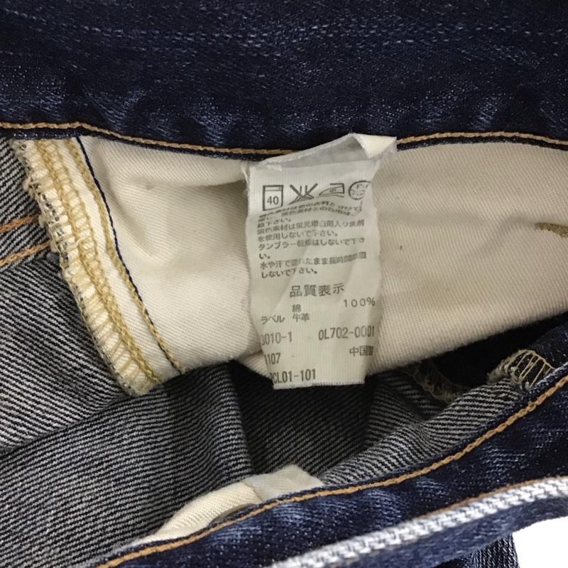 リーバイストラウスアンドコー Levi Strauss & co. パンツ デニム、ジーンズ デニムパンツ ワイドパンツ カジュアルパンツ 33インチ 無地 インディゴ / インディゴ /  メンズ USED 古着 中古 10150043