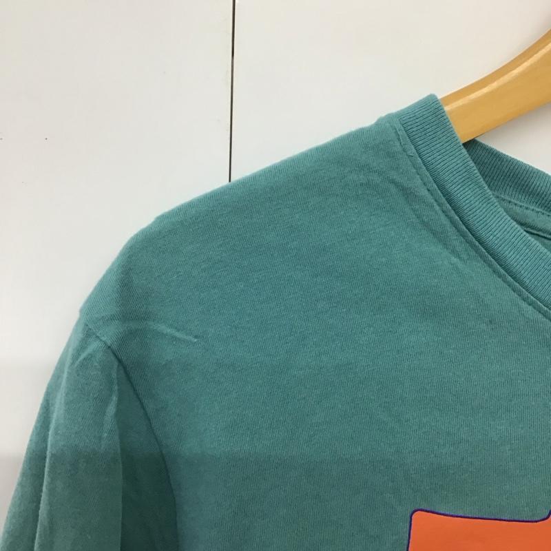 リーバイス Levi s Tシャツ 半袖 半袖カットソー プリントTシャツ クルーネックカットソー S ロゴ、文字 青 / ブルー /  メンズ USED 古着 中古 10140119