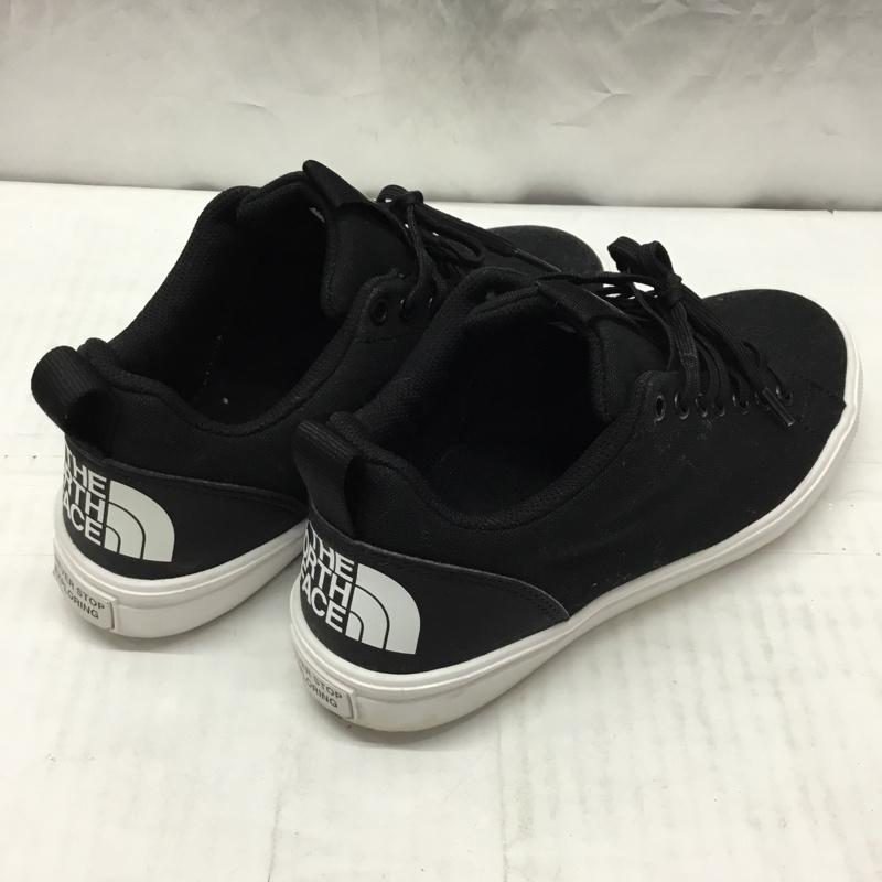 ザノースフェイス THE NORTH FACE スニーカー スニーカー NS93N07T SAV-EN SNEAKERS EX 24cm 24.0cm ロゴ、文字 黒 / ブラック / X 白 / ホワイト /  レディース USED 古着 中古 10113960