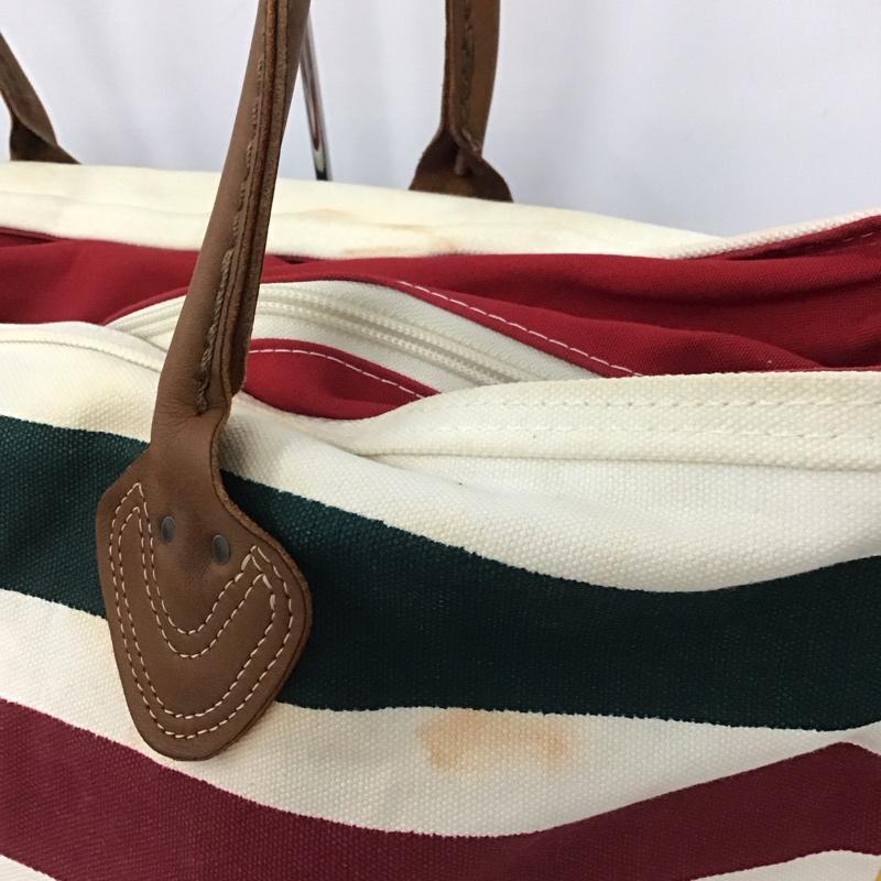 エルエルビーン L.L.Bean トートバッグ トートバッグ OPD11 USA製 90S 90年代 コットン ボーダー柄 マルチカラー / マルチカラー /  メンズ USED 古着 中古 10141063