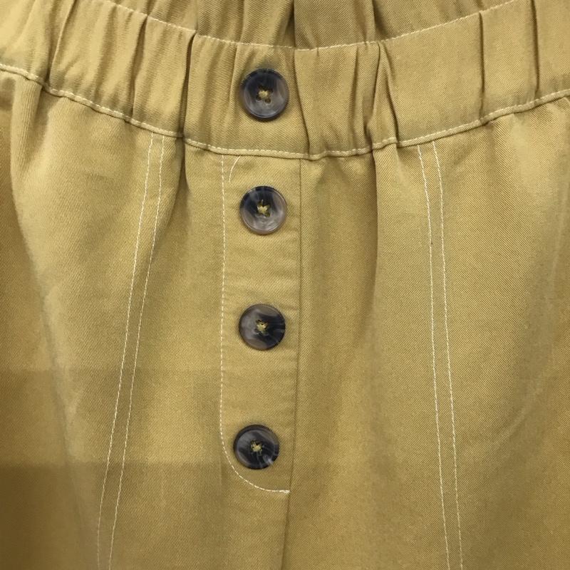 ザラ ZARA パンツ スラックス S 無地 マスタード / マスタード /  レディース USED 古着 中古 10133393