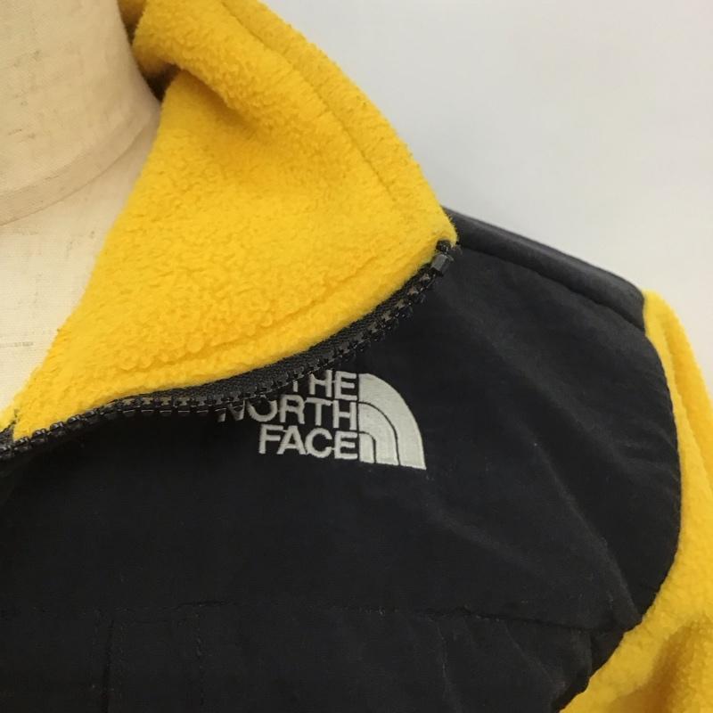 ザノースフェイス THE NORTH FACE ジャケット、上着 ジャンパー、ブルゾン ジップアップジャケット ジャンパー フリースジャケット M ロゴ、文字 黄 / イエロー /  メンズ USED 古着 中古 10115929