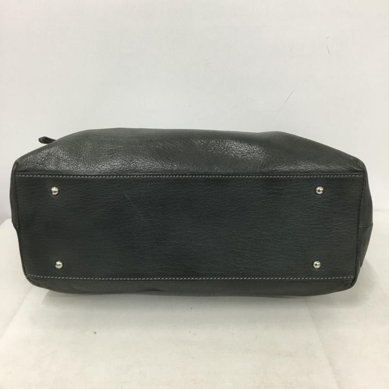 マーガレット・ハウエルアイデア MARGARET HOWELL idea トートバッグ トートバッグ レザー 無地 カーキ / カーキ /  レディース USED 古着 中古 10140436