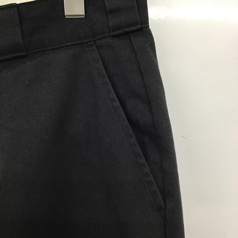 ディッキーズ Dickies パンツ ワークパンツ、ペインターパンツ ワークパンツ ワイドパンツ カジュアルパンツ 34インチ 無地 黒 / ブラック /  メンズ USED 古着 中古 10137652