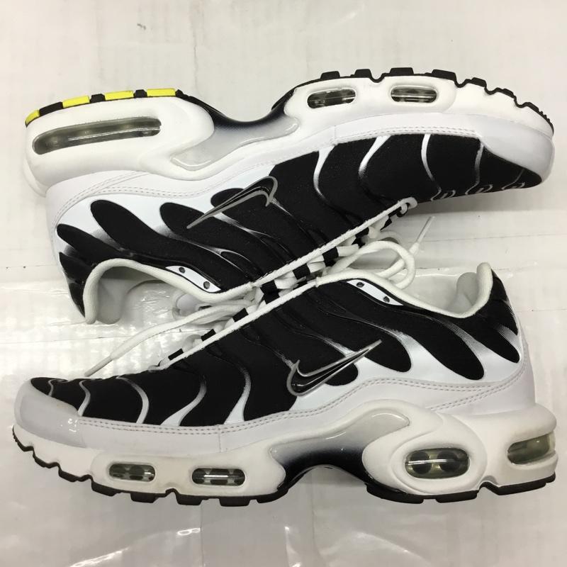 ナイキ NIKE スニーカー スニーカー CT1094 102 AIR MAX PLUS 27cm 箱有 27.0cm ロゴ、文字 白 / ホワイト / X 黒 / ブラック /  メンズ USED 古着 中古 10115566