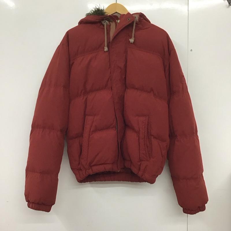 アバクロンビーアンドフィッチ ABERCROMBIE&FITCH ジャケット、上着 ジャンパー、ブルゾン ジップアップジャケット ダウンジャケット アウター M 無地 えんじ / ワインレッド /  メンズ USED 古着 中古 10132396