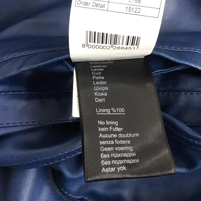 古着 USED ジャケット、上着 ジャケット、ブレザー シングルライダースジャケット ジップアップジャケット アウター リバーシブル XS 無地 青 / ブルー /  メンズ USED 古着 中古 10124590