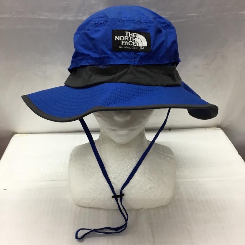 ザノースフェイス THE NORTH FACE 帽子 ハット NN01707 ホライズン アウトドア ロゴ、文字 青 / ブルー /  メンズ USED 古着 中古 10119572