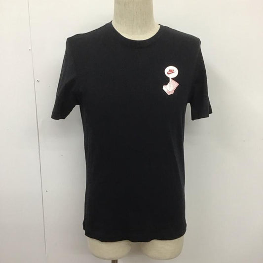 ナイキ NIKE Tシャツ 半袖 CT6869-010 M NSW TEE FTWR DSTRD BM バックプリント S ロゴ、文字 黒 / ブラック /  メンズ USED 古着 中古 10107316