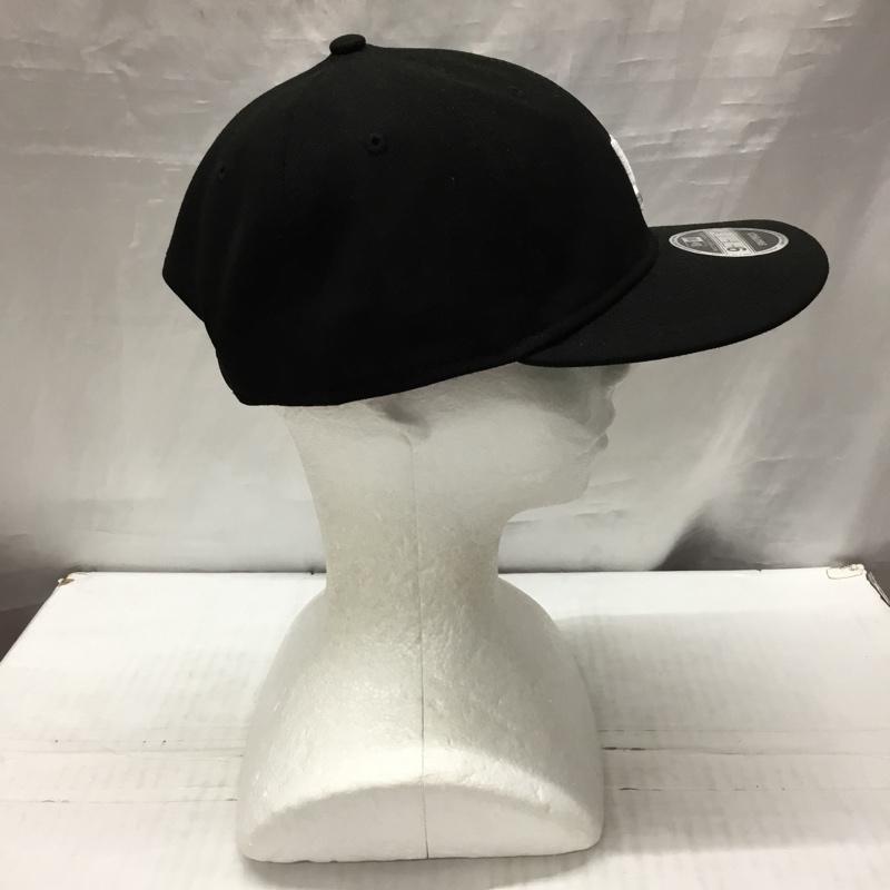 ニューエラ NEW ERA 帽子 キャップ UNDEFEATED 9FIFTY タグ付き 刺繍 黒 / ブラック /  メンズ USED 古着 中古 10119115