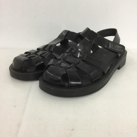 ザラ ZARA サンダル サンダル 3504 710 040 グルカサンダル EU38 無地 黒 / ブラック /  レディース USED 古着 中古 10133188