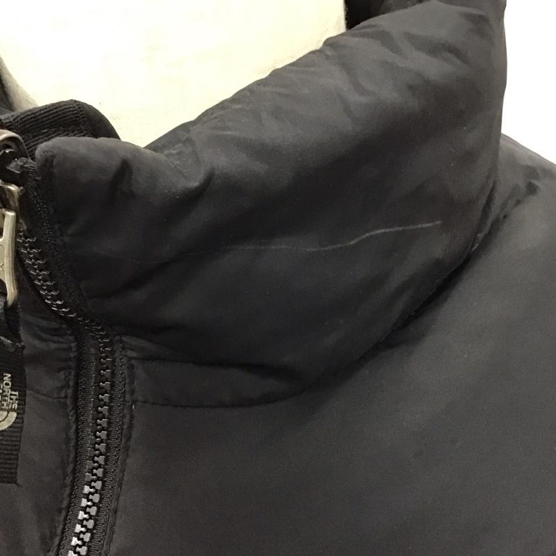 ザノースフェイス THE NORTH FACE ジャケット、上着 ジャンパー、ブルゾン ジップアップジャケット ジャンパー ダウンジャケット カジュアルジャケット アウター L ロゴ、文字 黒 / ブラック /  メンズ USED 古着 中古 10120625