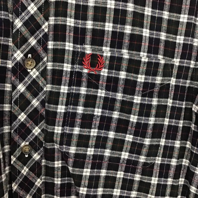 フレッドペリー FRED PERRY シャツ、ブラウス 長袖 長袖シャツ チェックシャツ カラーシャツ ボタンダウンシャツ XS チェック マルチカラー / マルチカラー /  メンズ USED 古着 中古 10131275