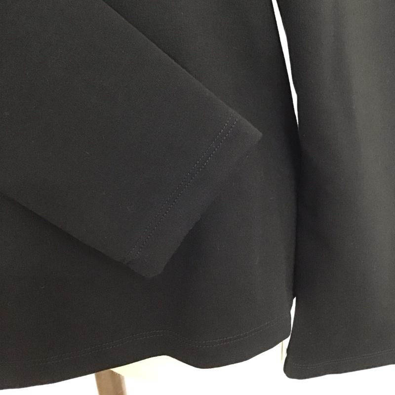 ナイロ nairo カットソー 長袖 LTP2210002 ストレッチパワーショルダートップス タグ付き S 無地 黒 / ブラック /  レディース USED 古着 中古 10119389