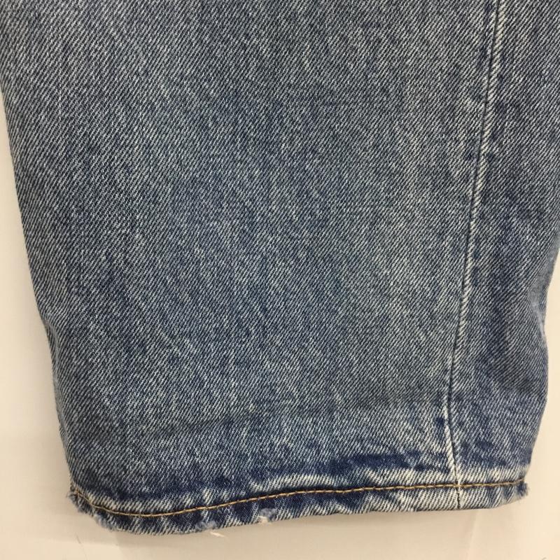 リーバイストラウスアンドコー Levi Strauss & co. パンツ デニム、ジーンズ デニムパンツ ストレートパンツ ワイドパンツ カジュアルパンツ 32インチ プリント インディゴ / インディゴ /  メンズ USED 古着 中古 10116605