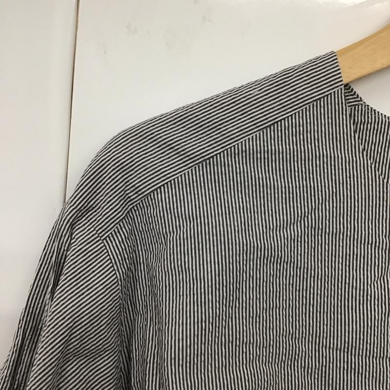 アメリカンホリック AMERICAN HOLIC チュニック 長袖 HA41L0G0200 サッカーワントーンティアードチュニック L ストライプ マルチカラー / マルチカラー /  レディース USED 古着 中古 10130839