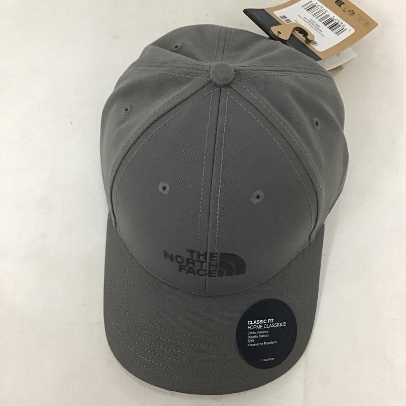 ザノースフェイス THE NORTH FACE 帽子 キャップ NF0A4VSV RECYCLED 66 CLASSIC HAT タグ付き ロゴ、文字 灰 / グレー /  メンズ USED 古着 中古 10132512