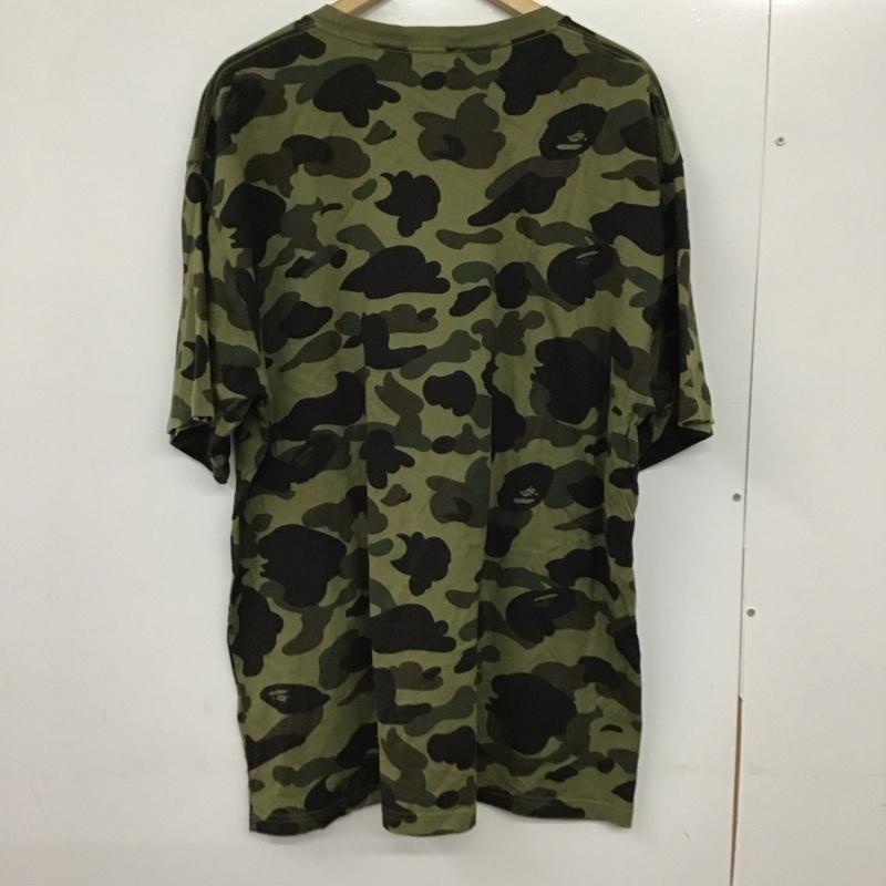 アベイシングエイプ A BATHING APE Tシャツ 半袖 半袖カットソー プリントTシャツ クルーネックカットソー XXL プリント マルチカラー / マルチカラー /  メンズ USED 古着 中古 10130268
