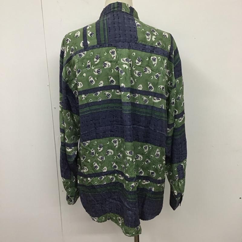古着 USED シャツ、ブラウス 長袖 長袖シャツ カラーシャツ 長袖カットソー goouch M 総柄 マルチカラー / マルチカラー /  メンズ USED 古着 中古 10111742